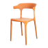 Кухонный стул Treet Roero 48x74x46.5 см каркас пластик спинка полипропилен цвет терракотовый