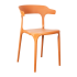 Кухонный стул Treet Roero 48x74x46.5 см каркас пластик спинка полипропилен цвет терракотовый