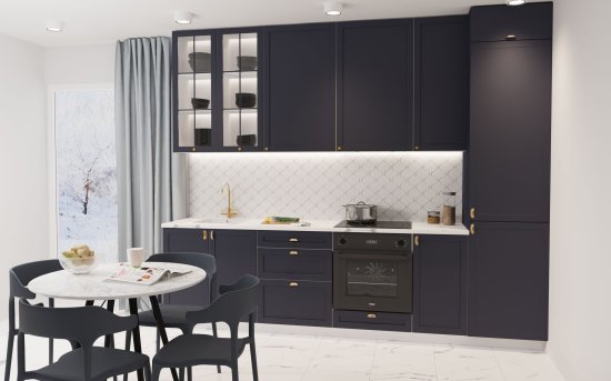 Кухонный стул Treet Roero 46.5x74x46.5 см каркас пластик спинка полипропилен цвет серый