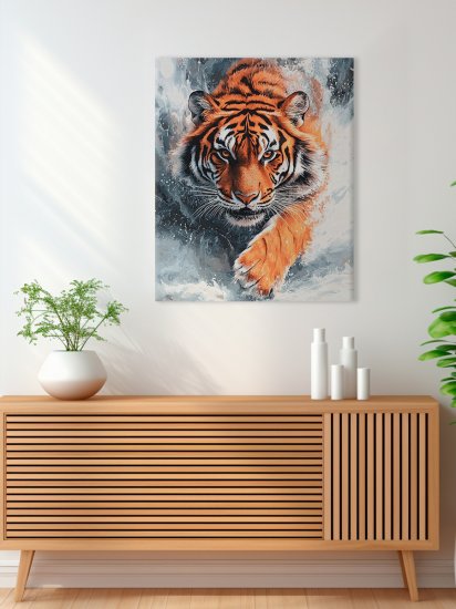 Картина на холсте Мощь и грация 40x50 см