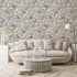 Обои флизелиновые Euro Decor Mia серые 1.06 м ED7303-11