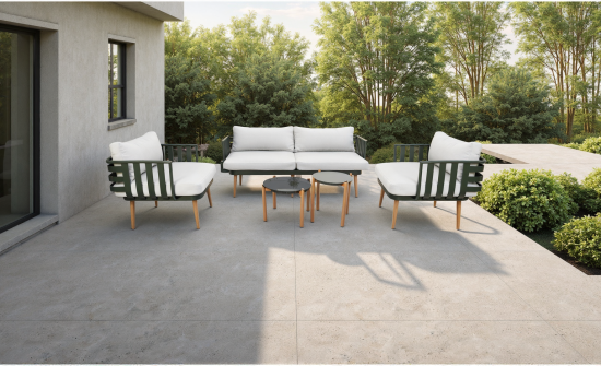 Набор садовой мебели для отдыха Garden Story Ashland GS066 металл зелено-серый диван 1 шт. кресло 2 шт. столик 2 шт.