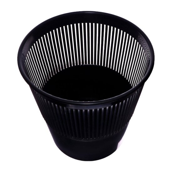 Корзина для мусора Calligrata Микс 10 л пластик черная