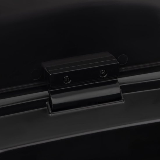 Ведро для мусора Доляна с крышкой 12 л пластик черное сенсорное