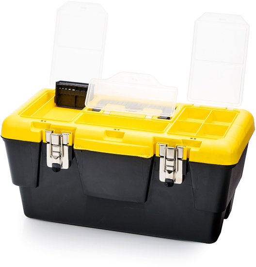 Ящик для инструментов Zalger Мета 22 дюйма 565x265x295, металл