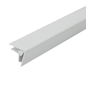 Соединительный профиль KREAFORTA ПВХ белый 20x2700 мм для панелей 4 мм