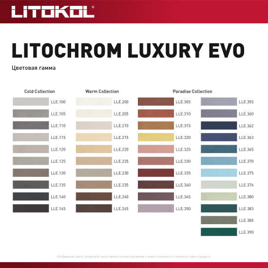 Затирка цементно-полимерная Litokol Litochrom Luxury Evo цвет LLE 362 индиго 2 кг