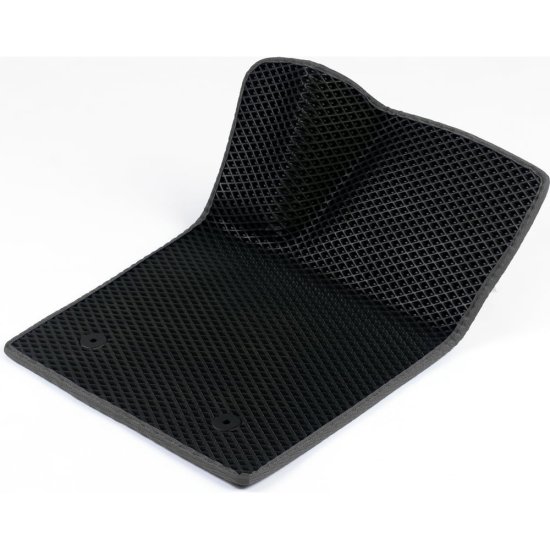 Водительский коврик для Audi Audi A6 С5 1997 - 2004 (Ауди А6 С5) ЕВА EVA без разреза Vicecar 1DL3007-темносерый