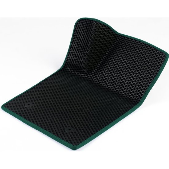 Водительский коврик для Audi Audi A6 С5 1997 - 2004 (Ауди А6 С5) ЕВА EVA без разреза Vicecar 1DL3007-темнозеленый