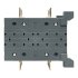 Выключатель-разъединитель EKF TwinBlock 3P 250А 400-690 В на монтажную плату (tb-s-250-3p-rev)
