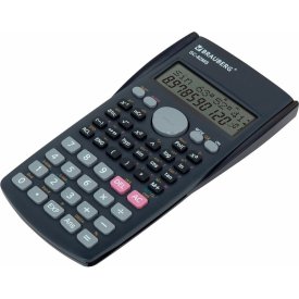 Калькулятор инженерный BRAUBERG Sc-82ms (158x85 мм), 240 функций, 10+2 разрядов, темно-синий