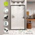 Душевая дверь Domani-Spa DoorCube стекло прозрачное 110х190 см профиль черный 5 мм раздвижная (DS04DCb110L0Cl00.Gt-Black)