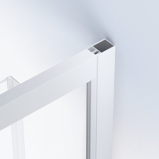 Душевая дверь Domani-Spa DoorCube стекло матовое 120х190 см профиль белый 5 мм раздвижная (DS04DCb120L0M00.W)