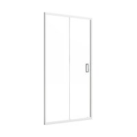 Душевая дверь Domani-Spa DoorCube стекло прозрачное 100х190 см профиль белый 5 мм раздвижная (DS04DCb100L0Cl00.W)