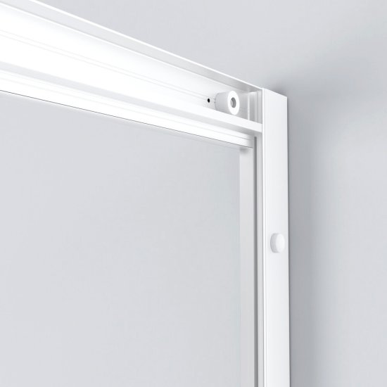 Душевая дверь Domani-Spa DoorCube стекло прозрачное 100х190 см профиль белый 5 мм раздвижная (DS04DCb100L0Cl00.W)