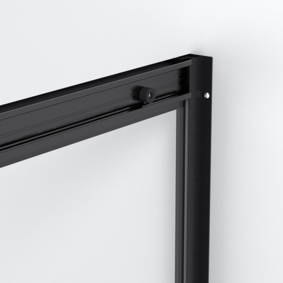 Душевая дверь Domani-Spa DoorCube стекло прозрачное 120х190 см профиль черный 5 мм раздвижная (DS04DCb120L0Cl00.Gt-Black)