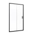 Душевая дверь Domani-Spa DoorCube стекло прозрачное 120х190 см профиль черный 5 мм раздвижная (DS04DCb120L0Cl00.Gt-Black)