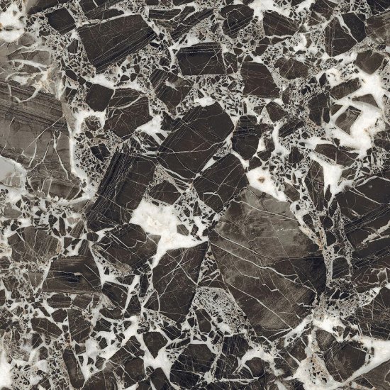 Керамогранит Керамин Нуар черно-белый 600х600х9 мм (4 шт.=1,44 кв.м)