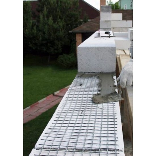 Сетка кладочная базальтовая 25х25 мм 30/30 кН/м 1х50 м рулон