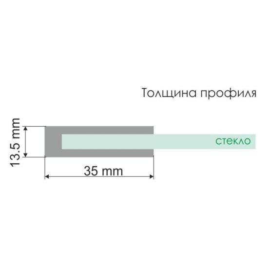 Шторка на ванну распашная 110х140х0,6 см профиль черный WasserKraft Berkel (48P02-110B)