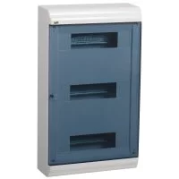 Щит распределительный навесной IEK Prime ЩРН-П-36 пластиковый IP41 490х290х100 мм прозрачная дверь
