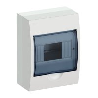 Щит распределительный навесной IEK Krepta 3 ЩРН-П-6 пластиковый IP41 200х150х97 мм прозрачная дверь (MKP12-N-06-40-20)