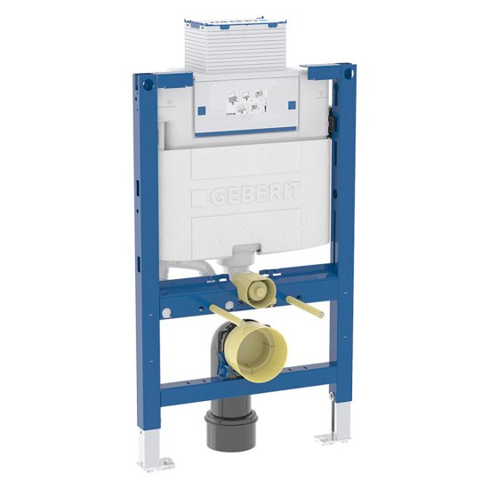 Инсталляция Geberit Omega Duofix для подвесного унитаза низкая без кнопки