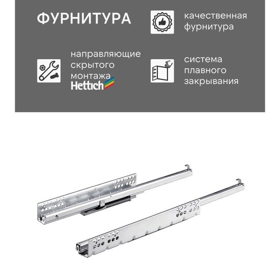 Комплект тумба с раковиной Comforty Флорида 60 см подвесная бетон светлый/антрацит (00-00021208CF)