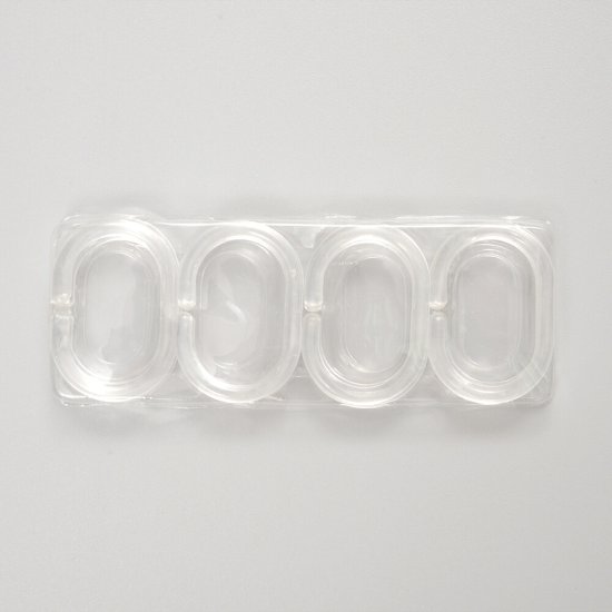 Карниз для ванной 180х90 см сборный Г-образный алюминий хром