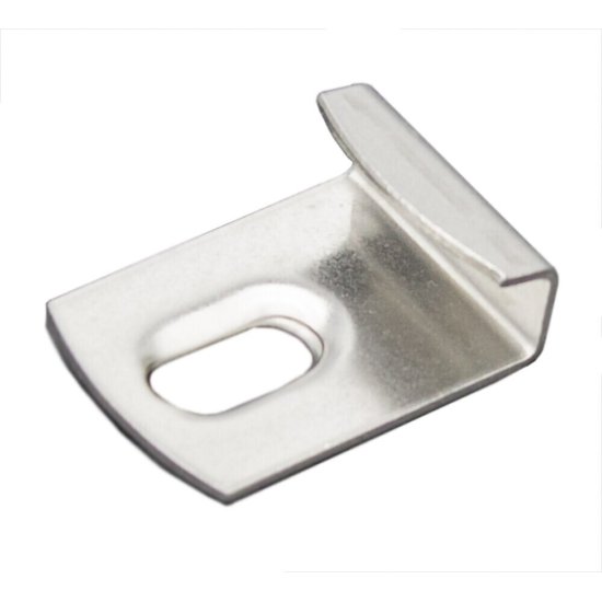 Клипса стартовая монтажная Осфикс для шовного монтажа доски ДПК Greenwerk с саморезом нержавеющая сталь (10 шт.)