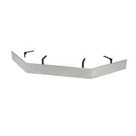 Экран для поддона RGW N/ST-61 W металл 100х100х10 см трапеция белый (50231700-01)