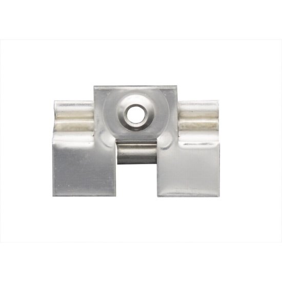 Клипса рядная монтажная Осфикс для шовного монтажа доски ДПК с саморезом нержавеющая сталь (35 шт.)