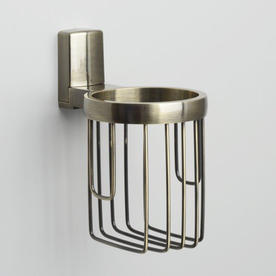 Держатель для освежителя WasserKraft Exter на шуруп металл светлая бронза (K-5245)