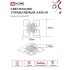 Люстра светодиодная потолочная IN HOME Elegant Aris-W 120 Вт 3000-6500К 28 кв.м (4690612035420)