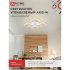 Люстра светодиодная потолочная IN HOME Elegant Aris-W 120 Вт 3000-6500К 28 кв.м (4690612035420)