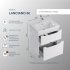 Комплект тумба с раковиной Sanstar Lanciano 60 см напольная белая (303.1-1.5.1.К)