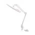 Лампа настольная светодиодная бестеневая 6000К 21 Вт 117 SMD Rexant Blue Stream (31-0409)