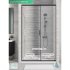 Душевая дверь Good Door Lite WTW-130-C-B стекло прозрачное 130х190 см профиль черный 5 мм раздвижная (ЛТ00020)
