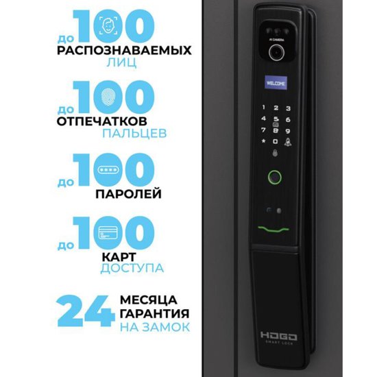Дверь входная Torex Райдер правая оскуро - оскуро 950х2050 мм с электронным замком