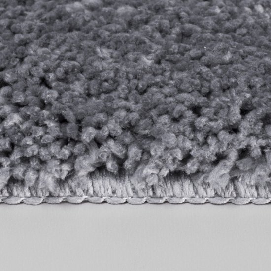 Коврик для ванной серый 100х60 см WasserKraft Dill (BM-3951)