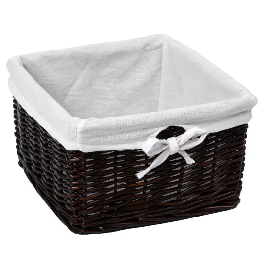 Корзина WasserKraft Alme 350х350х200 мм 24,5 л коричневая (WB-150-L)