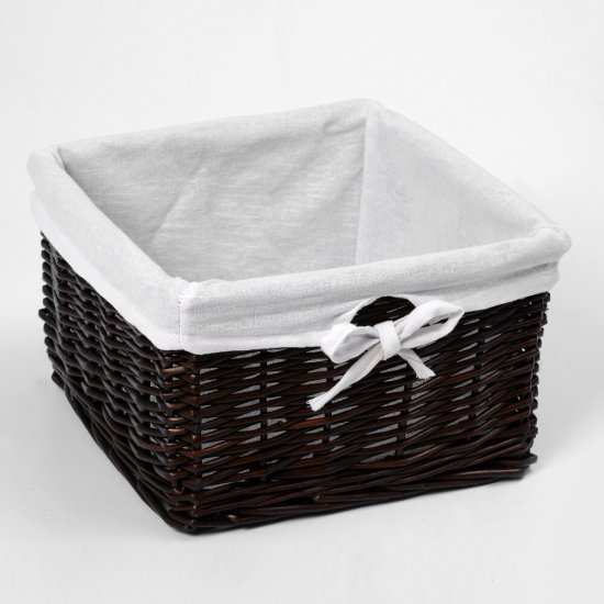 Корзина WasserKraft Alme 350х350х200 мм 24,5 л коричневая (WB-150-L)
