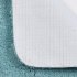 Коврик для ванной голубой 57х55 см WasserKraft Kammel (BM-8340)