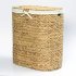 Корзина для белья WasserKraft Dill 330х580х610 мм 87,1 л светло-коричневая (WB-610-L)