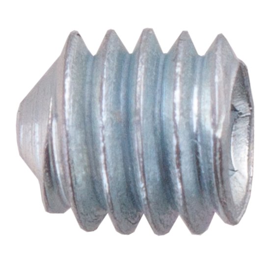 Винт установочный 4x6 мм сталь цвет серебро 4 шт.