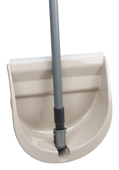 Совок и щетка Ленивка Люкс цвет капучино