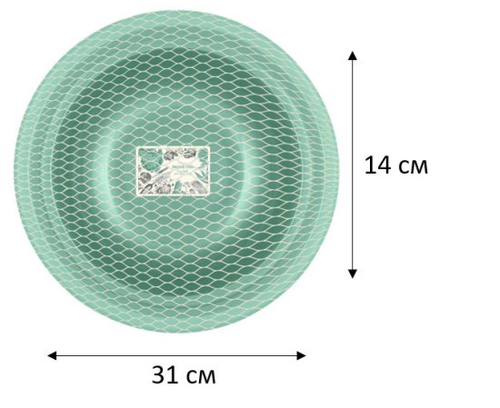 Набор тазов Organic Food. 4 и 6.5 л