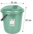 Ведро 12 л Organic Food с крышкой