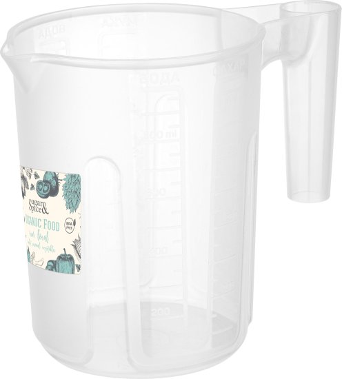 Кувшин мерный Organic Food 1.5л прозрачный