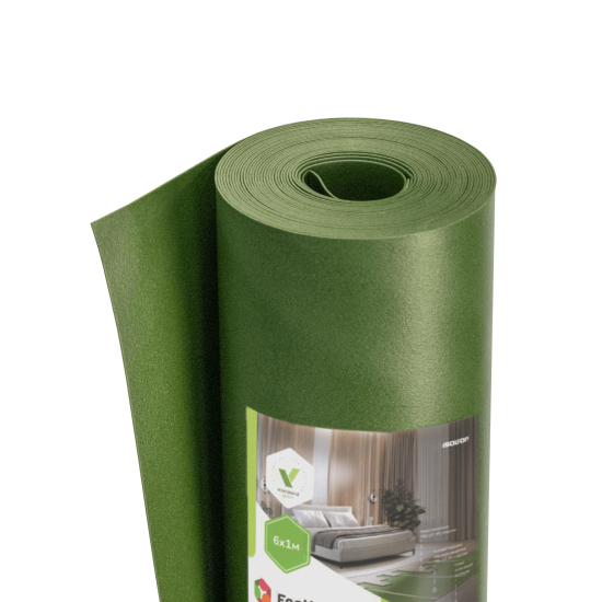 Подложка под кварц-винил «Ecoheat» 1 мм 6 м² полиэтилен